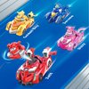 Alpha Group Super Wings Golden Boy Spinning Battling Tops & Cars Toys, Yellow Car Toys for Kids Age 3+, Little People Race Toy Cars for Boys and Girls, Best Gifts for Kids Boys Girls