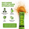 BALA Hydration Turmeric Drink Mix Packet | Sugar-Free Electrolyte Powder, Post Workout Recovery Drink, Joint Relief | Plant-Based Enzymes, Bromelain, Papain, Curcumin Lime 5.71 Ounce (Pack of 8)