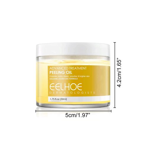 Body Peeling Oil, Body Wash & Shower Oil for Gentle Exfoliation, Facial Peeling Oil with Hyaluronate, Smooth, Soft Skin,Body Peeling for All Skin Type