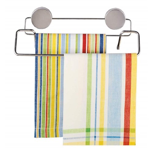 Better Houseware 2409 Magnetic Double Towel Bar, Stainless