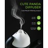 Panda Essential Oil Diffuser - Cute Rotatable Diffuser for Home with 7-Color Light, Aromatherapy Diffuser for Bedroom and Office