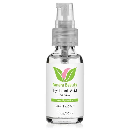Hyaluronic Acid Serum for Skin with Vitamin C & E, 1 fl. oz.