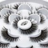 DYSILK Eyelashes Cat Eye Lashes - False Eyelashes Natural 10 Pairs 6D Faux Lashes Pack Fluffy Lashes Wispy Mink Natural Look Fake Lashes Reusable False Eyelashes | 14.5mm