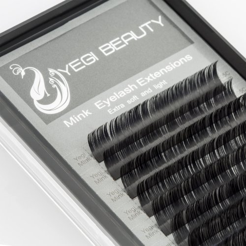 Matte Mink Lashes (Vegan) | 0.03 D 6mm-9mm (Mix Tray)