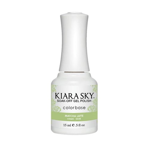Kiara Sky Professional Nails Gel Polish Green Tones 0.5 fl oz (Matcha Latte)