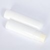 50PCS 5G White Plastic Empty Lip Balm Tubes DIY Lipstick Containers with Cap Round Homemade Lip Salve Tubes Holder Dispenser for Travel Business Trip