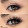 Natural Dramatic 3D Mink Eyelashes Cat Eye-Lashes Wispies, Eliace Fake Eye lashes Long Lashes Thick Mink Lashes Fluffy Cross Wispy Volume Lashes Soft Reusable Strip Lashes 15 Pairs | Sierra Style