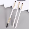 ENZO KEN Flat Angled Eyebrow Brush & Fine Angled Eyeliner Brush & Eyelash Brush Set, Fine Angled Brow Brush, Flat Eyebrow Brush, Eyeliner Brush, Winged Eyeliner Brush Angled. (163-3P)