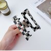 4pcs Checkered Hair Claw Clips, BetterJonny Square Checker Barrettes Cute Non Slip Hair Jaw Clips Hair Accessories for Girls and Women Thick Thin Hair