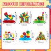 10 Pcs Building Block Birthday Party Supplies Building Block Table Centerpieces Building Block Party Decorations Building Block Honeycomb Centerpiece Building Block Table Decoration for Birthday Party