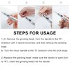 Nail Drill Bits, 12 Pcs Wool Felt Nail Grinding Polishing Head for Women Nail Salon Manicure Pedicure Drills Nail Drill Bits Set Accessory Grinding Polishing File Heads Tools Cuticle Nail Drill Bit
