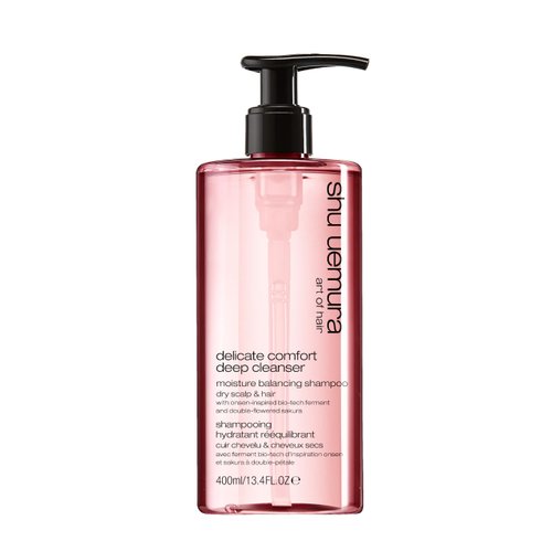 Shu Uemura Delicate Comfort Clarifying Shampoo for Dry Scalp & Hair | Cleanses, Balances, Softens Dry Hair | With Essential Nutrients and Antioxidants