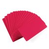 BEAUTY LEADER 15pcs Nail Art Soft Stamping Protective Rose Red Color Stamper Rectangel Stamp Holder for 6x12cm Stamping Plate