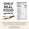 JUST INGREDIENTS Protein Powder | Vanilla Protein Powder Made with 100% Grass Fed, Non Denatured Whey | Four Different Protein Sources from Organic Whole Food Ingredients | 15 Servings | 22g Protein