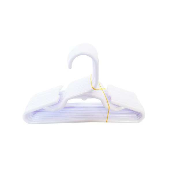 MBD 12 White Doll Clothes Hangers- Fits 18 Inch Fashion Girl Doll Clothes…