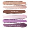LUXAZA 24H Longwear Cream Eyeshadow Stick,3 PCS Metallic Purple Eyeshadow Pencil Crayon Eye Brightener Stick Set Purple