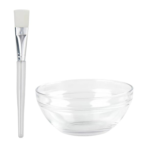 CALLARON 12pcs Mask Bowl Mask Brush Soft Applicator Makeup Applicator Silicon Spatula Silicone Spatula Turner Diy Mask Tools Clear Mixing Bowls for Clay Transparent Salad Bowl
