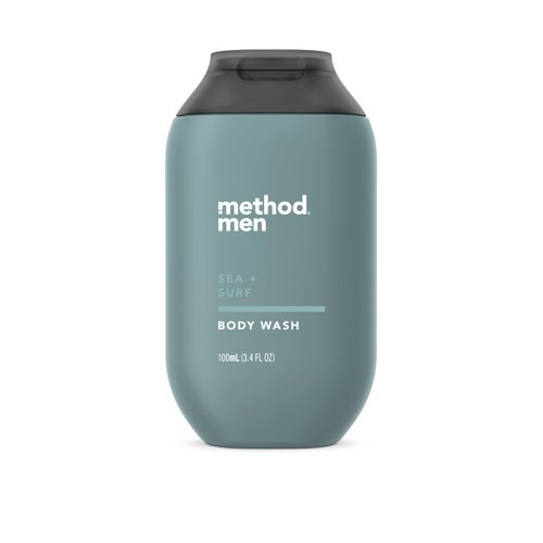 Method Sea and Surf Mens Body Wash, 3.4 Ounce
