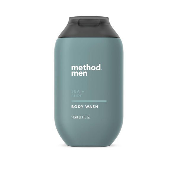 Method Sea and Surf Mens Body Wash, 3.4 Ounce