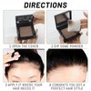Root Touch Up Hairline Powder 0.42oz Instantly Conceals Hair Loss for Thinning Hairline Cover Up Hairline Shadow Filler for Women & Men (Light Brown)