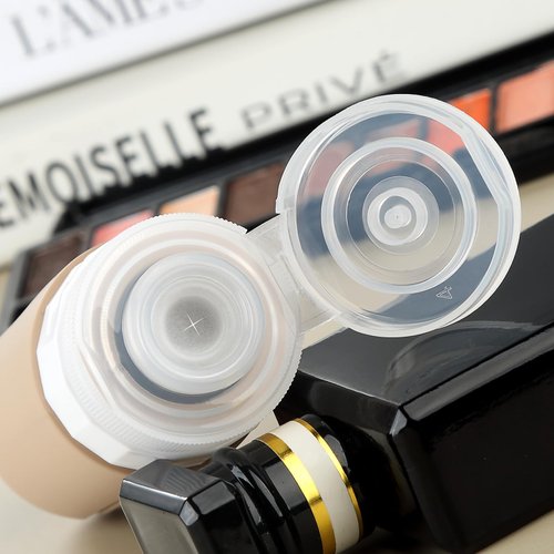 Mrsdry Travel Bottles for Toiletries, Tsa Approved 2oz Travel size Bottles, BPA Free Leak Proof Travel Toiletry Containers, Refillable Travel Accessories with Toiletry Bag for Shampoo Liquid (4 Pack)