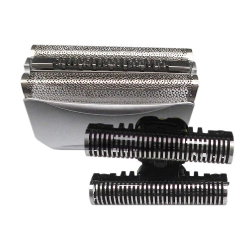Silver Foil & Cutter 51S Replacement Head For BRAUN Series 5 590cc 8595 8985 8975 8991 Silver
