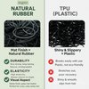 Black Small Elastic Hair Ties for Thick, Curly & Afro Hair – 300 Durable Rubber Bands for Braids, Ponytails & Protective Styles – Strong, No-Breakage Hair Elastics for Women & Girls – by MAADALI