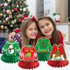 Christmas Honeycomb Centerpieces, Christmas Sweater Table Centerpieces, Ugly Christmas Sweater Party Decorations, Winter Holiday Party Supplies, Christmas Party Decorations, 9Pcs