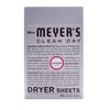 Mrs. Meyer's Clean Day Dryer Sheets Lavender (80 Count (Pack of 2))