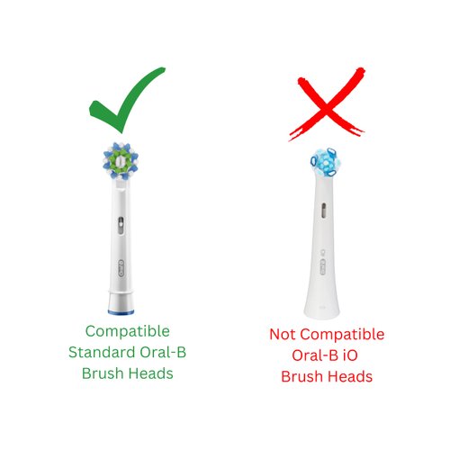 HOYT DESIGN for Oral-B Countertop Electric Toothbrush Replacement Brush Head Holder Organizer Stand