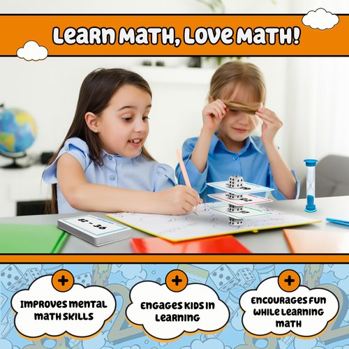 Math Blast! Cool Math Games for Kids 8-12 - Fun Educational Math Game for Home & Classroom - Practice Math The Fun Way with Math Kids, Math Games for Kids, & More
