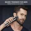 7d24hcare Beard Trimmer for Men - 5 in 1 Kit Electric Razor, Nose Hair Trimmer with LED Display, Cordless Mustache Body Face Grooming Kit, Waterproof Rechargeable Beard Shaver