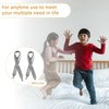 4Pcs Adjustable Bed Sheet Straps Clips, Elastic Mattress Sheet Fasteners Holder and Suspenders, Grippers to Hold Sheet, Mattress, Sofa, Couch, Table Cloth, Recliner Ironing Board Cover and More