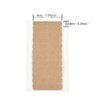 120 Pieces Hair Extensions Tape Tabs Wig Adhesives Tape Double Sided Replacement Tape for Hair Extensions (Khaki)