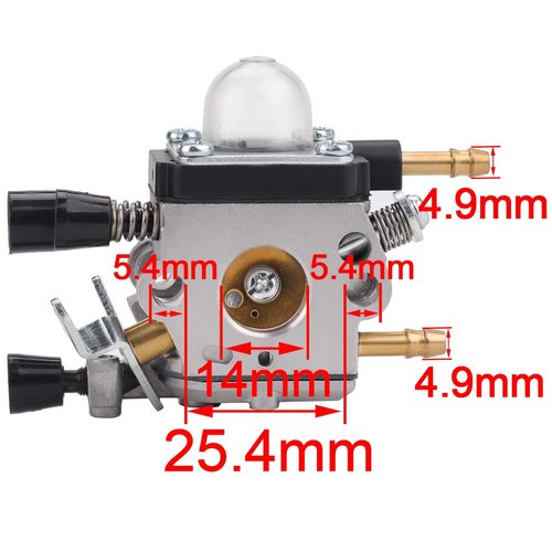 HIPA C1Q-S68G BG55 Carburetor for STIHL BG45 BG46 BG55 BG65 BG85 SH55 SH85 BG55C BG55Z BG65DZ BG85C BG85DZ Leaf Blower Parts Replace C1Q-S68 4229 120 0606 Carb with Primer Bulb Fuel Filter Gasket