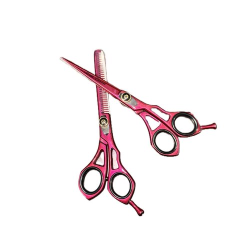 Professional Barber Scissors For Men Ideal For Grooming And Trimming Beards, Hair, And Mustaches with Thinning Shears Provide Precise Cutting For A Flawless Finish In All Grooming Cuts