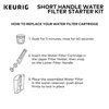 Keurig Short Handle Water Filter Starter Kit