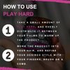 CrazyBull Hair Play Hard Strong Matte Paste - Volumizing Hair Products - Cruelty-Free Styling Cream with Melon Scent - No Flake Hair Paste - 3.38 oz