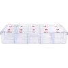 1p Empty Storage Box Case Container Compartment for Nail Art Tips