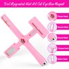 Vodolo Upgraded Nail Magnet,5 in 1 Cat Eye Gel Nail Polish Magnet Wand with Silicone Case,Multi-Function 3D Nail Design Tool Pens Nails Art Accessories Nail Magnetic Stick for Salon,Studio or Home