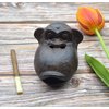 YIMIFLA Cigar Ashtray, Monkey Cool Ashtray for Cigarettes Outdoor Cast Iron Ash tray Ash Holder for Patio Home Office Decoration, Great Gift for Men and Women