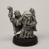 Stonehaven Male Owlfolk Wizard Miniature Figure (for 28mm Scale Table Top War Games) - Made in US
