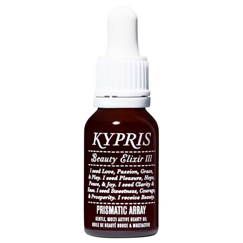 KYPRIS, Beauty Elixir III: Prismatic Array Gentle Moisturizing Face Oil, Bioidentical Antioxidant Complex w/ CoQ10 & Vitamin C Ester THD Unscented (0.47 fl oz / 14 ml)