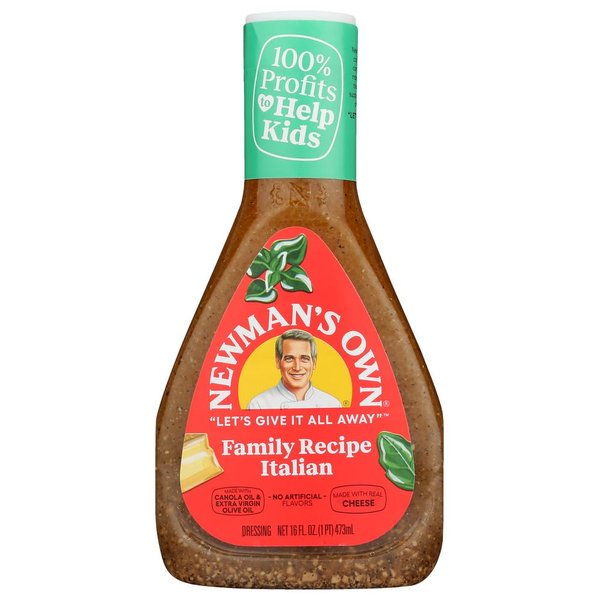 Newman's Own Family Recipie Italian Dressing, 16 Fl Oz (Pack of 2)