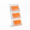 SourceOne Premium Counter Top Business Card Holder/Gift Card Display (1 Pack, 3 Pocket)