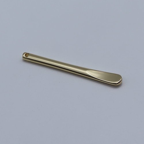 3 Pieces Zinc Alloy Makeup Spatula Eye Cream Spoon Beauty Scoop Mini Spoon Makeup Beauty Spoons Mini Cosmetic Skincare Spatula for Cream Lotions, Cylindrical Handle Type, Golden, Silver, Rose-Gold