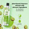 Love Beauty and Planet Plant-Based Body Wash Refresh and Rejuvenate Skin Kiwi and Peptides Made with Plant-Based Cleansers and Skin Care Ingredients, 100% Biodegradable 20 fl oz