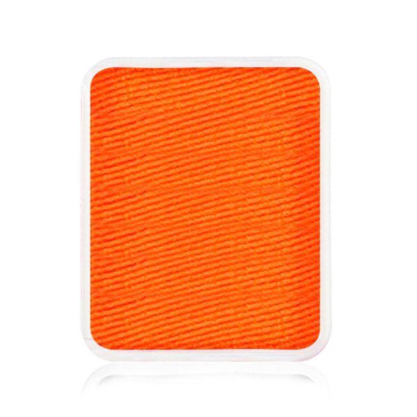 Kraze FX Face Paint Palette Refill-Neon Orange Face Paint (6 gm)-Hypoallergenic Non-Toxic Water Activated Professional Halloween Face & Body Painting Makeup Supplies for Sensitive Skin Kid Safe Adults