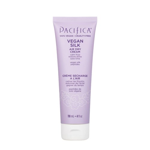 Pacifica Beauty | Vegan Silk Air Dry Cream | No Heat Hair Styling Cream | Frizz Control, Adds Tex...