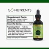 Go Nutrients Thyroid Edge – Thyroid Support for Women & Men - Natural Herbal Blend Supplement Rich in Iodine for Energy & Enhanced Wellness - High Absorbing Liquid Drops, 2oz Bottle